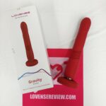 Vibrating Thrusting Dildo Lovense Gravity